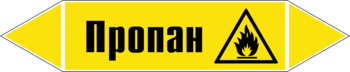 Маркировка трубопровода "пропан" (пленка, 507х105 мм) - Маркировка трубопроводов - Маркировки трубопроводов "ГАЗ" - ohrana.inoy.org