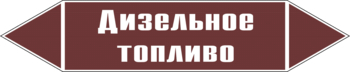 Маркировка трубопровода "дизельное топливо" (пленка, 252х52 мм) - Маркировка трубопроводов - Маркировки трубопроводов "ЖИДКОСТЬ" - ohrana.inoy.org